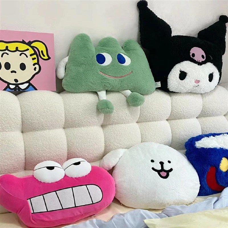 ns风可爱毛绒抱枕玩偶大长条抱枕客厅沙发床上枕头靠枕,居家布艺,靠垫/抱枕,淘宝优惠券,粉丝福利购,淘宝优惠卷