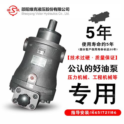 邵阳50600SCYB轴向柱塞泵手动变量