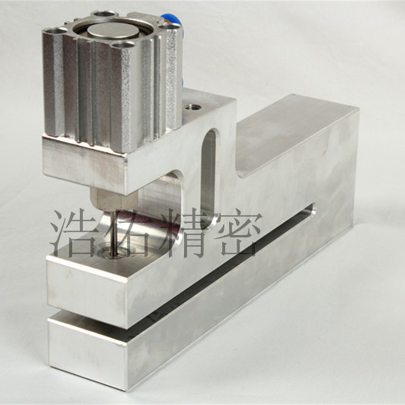 加长型小圆孔胶袋打孔机制袋机用气动打孔器过料冲孔机