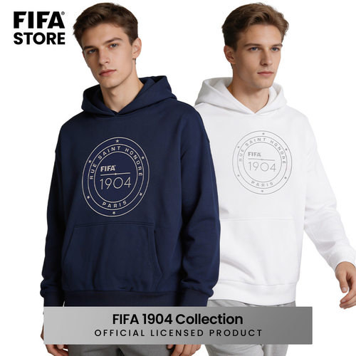 FIFA1904系列RUE SAINT HONORE HOODIE运动休闲卫衣男潮流百搭女