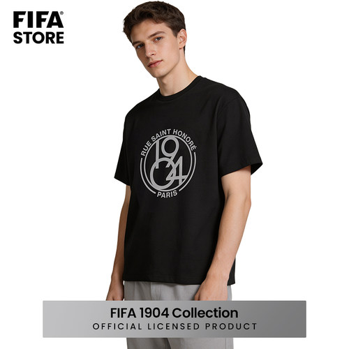 FIFA1904系列RUE SAINT HONORE CIRCLE SHIRT运动休闲T恤男百搭女