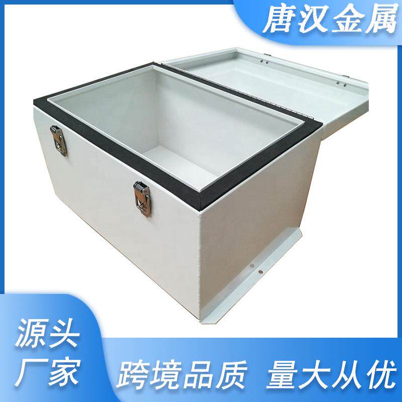 工厂直供用于设备或工具存储防水带白色粉末喷涂金属铝工具箱