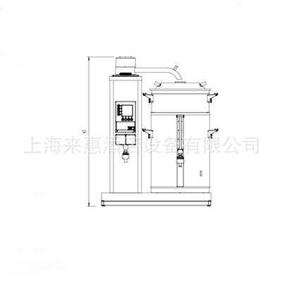 荷兰BRAVILOR BONAMAT宝利华 B10HWR 10升单桶咖啡开水机(台上型)
