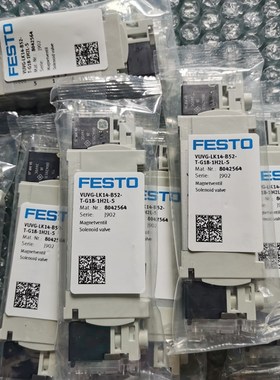 FESTO  电磁阀  VUVG-LK14-B52-T-G18-1H2L-S   8042564   589288