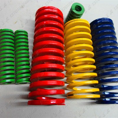 TF黄色较轻负荷模具弹簧20*25/30/35/40 压缩矩形弹簧 击锤主弹簧