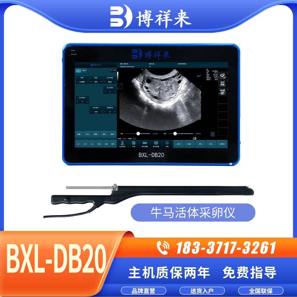 牛用活体采卵仪OPU牛马采卵B超机BXL-DB20高效活体采卵B
