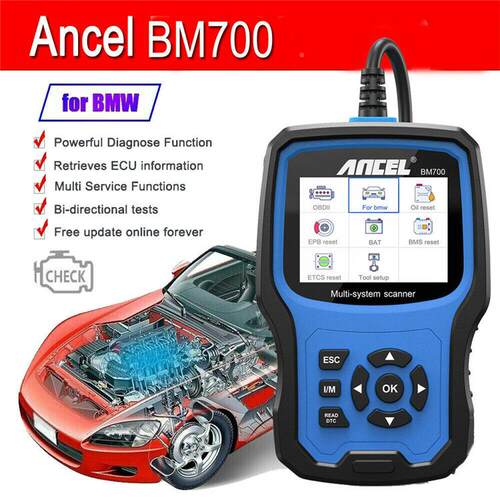 ANCEL BM700工马汽车检测设备O统B宝bm700DII诊断具全系诊断仪器