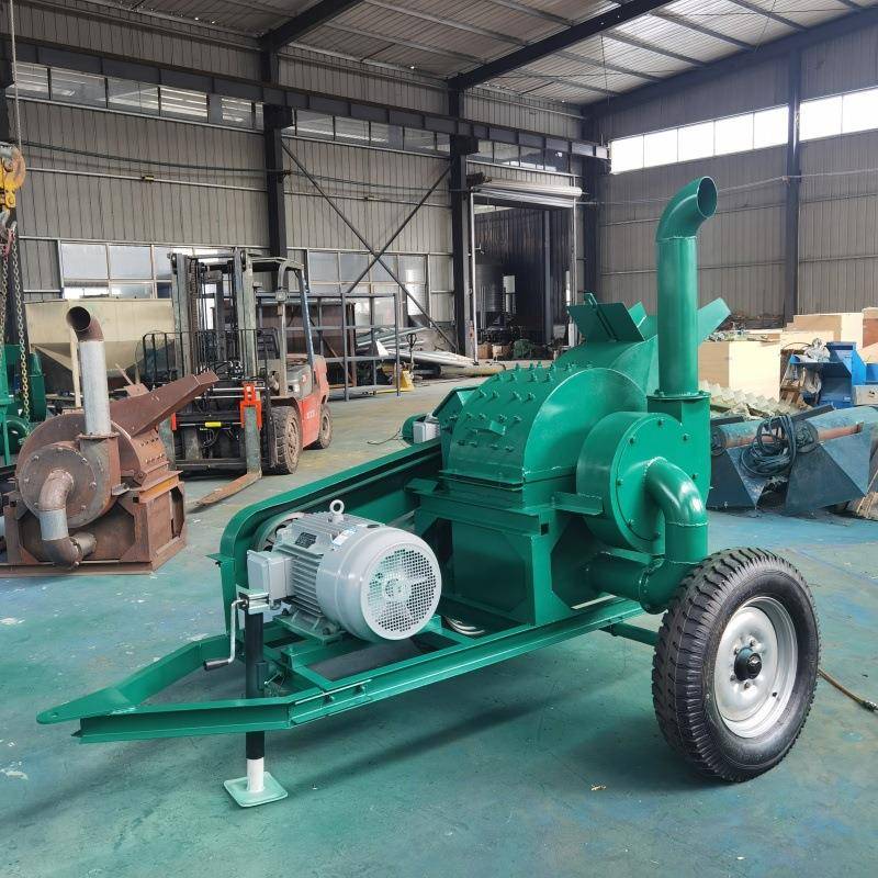 碎木料木渣木头碎木机胶合板密度板防火板破碎机600型锯末粉碎机