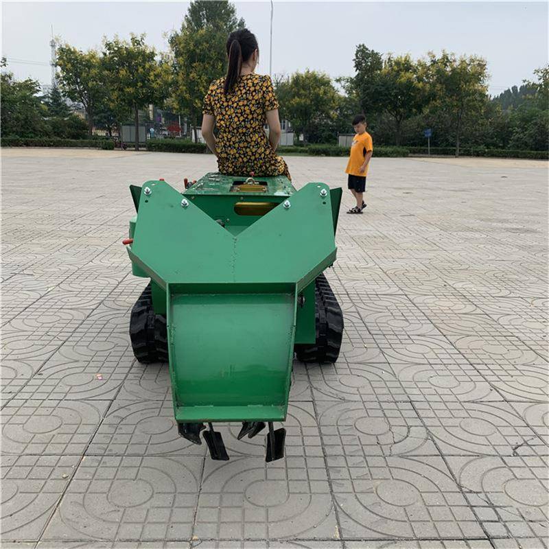 自走式推土回填机低矮果园履带式开沟施肥机多功能履带式旋耕机