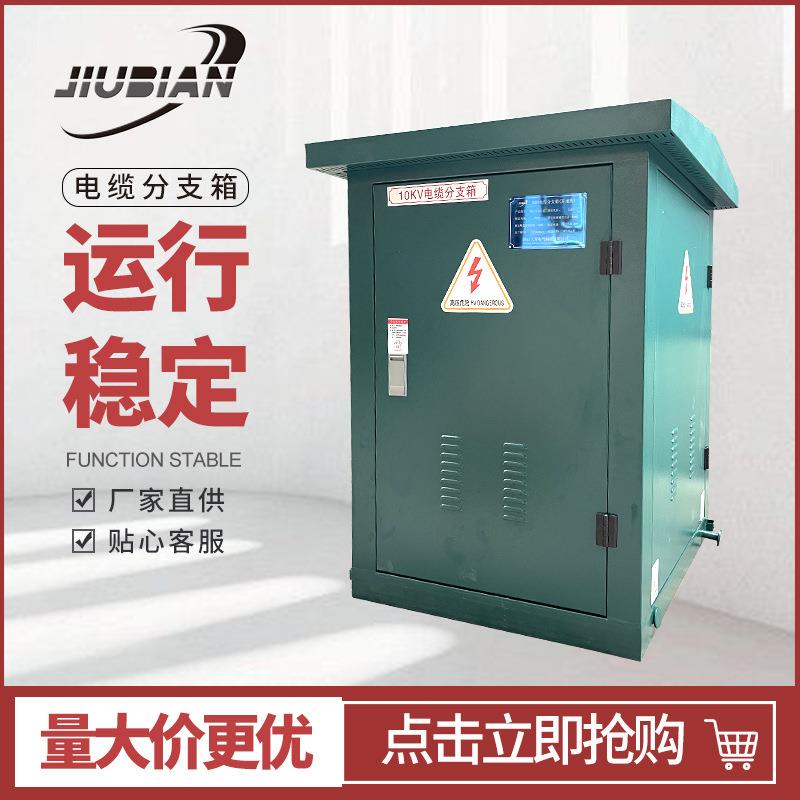 10kv户外高压电缆分支箱FW-12/630一进一出欧式分接箱不锈钢