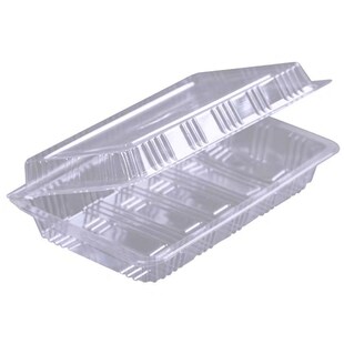 中一深大特小一深一次性打包盒长方形塑料寿司盒透明包装餐盒肉盒