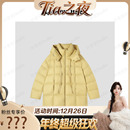 Tia之夜 休闲飘带宽松连帽鹅绒外套 大狂欢 TK5176 12.26F