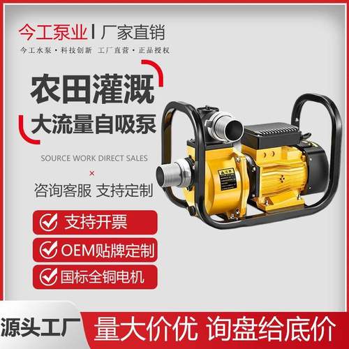 农田灌溉大流量自吸泵DSU电动抽水机220V大功率380V高扬程抽水泵