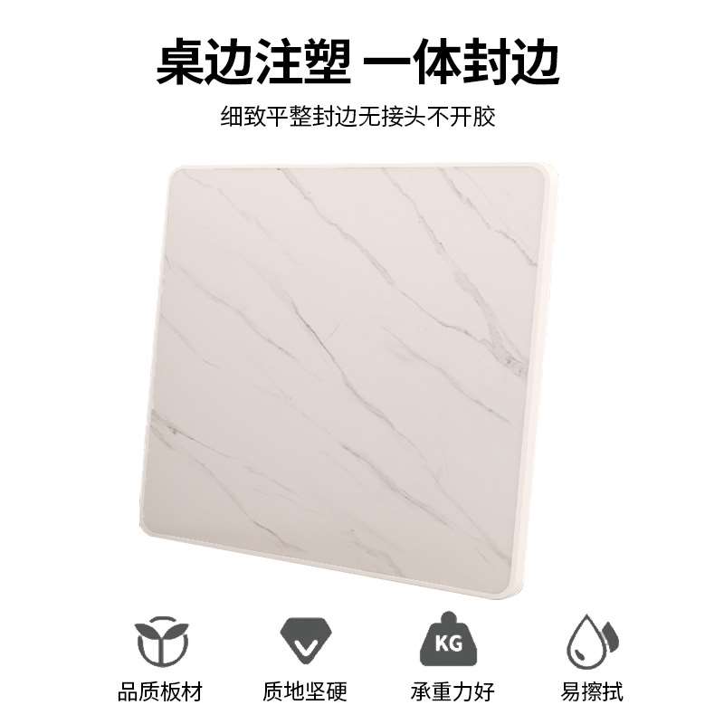 儿童桌子可摺叠餐桌家用小型饭桌户外可携式简易摆摊桌正方形矮桌
