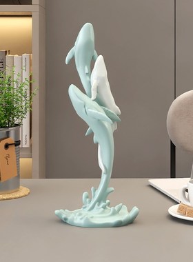 创意桌面摆件客厅电视柜装饰品书房乔迁礼物