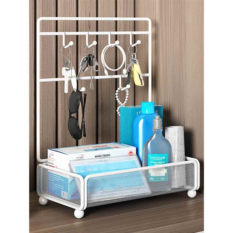 玄关钥匙收纳桌面收纳盒摆件进门入户门入门门口放钥匙壁挂