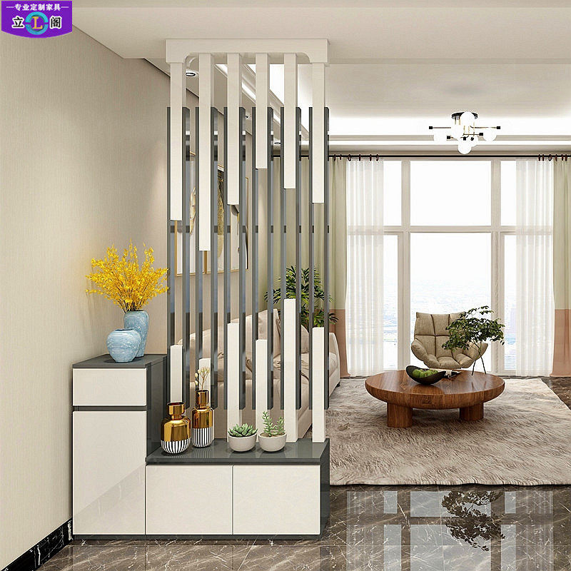 玄关隔断柜 客厅 装饰柜 进门玄关柜鞋柜白色烤漆 门厅装饰屏风柜,住宅家具,门厅/玄关柜/玄关架,淘宝优惠券,粉丝福利购,淘宝优惠卷