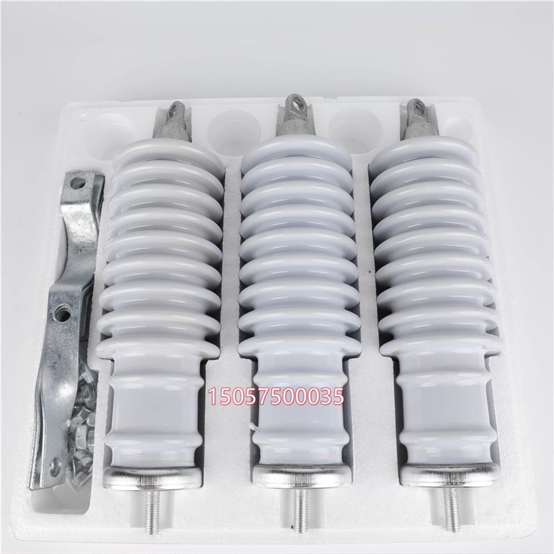 V高压陶瓷氧化锌避雷器Y5WS7户外陶瓷 瓷避雷器*