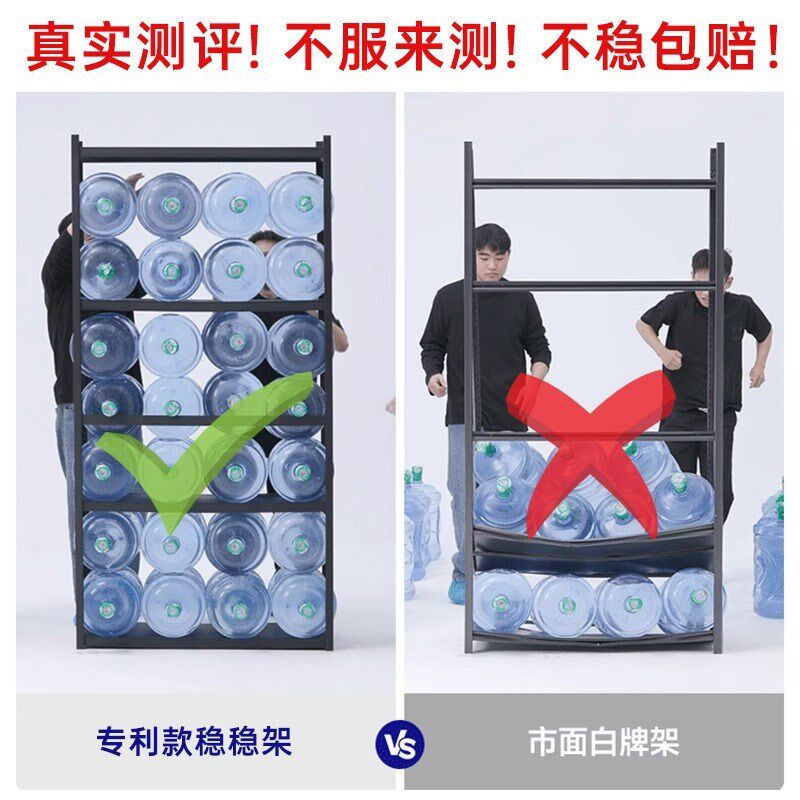 加厚家用置物架仓储货架地下室阳台多层储物架落地展示架收纳架子