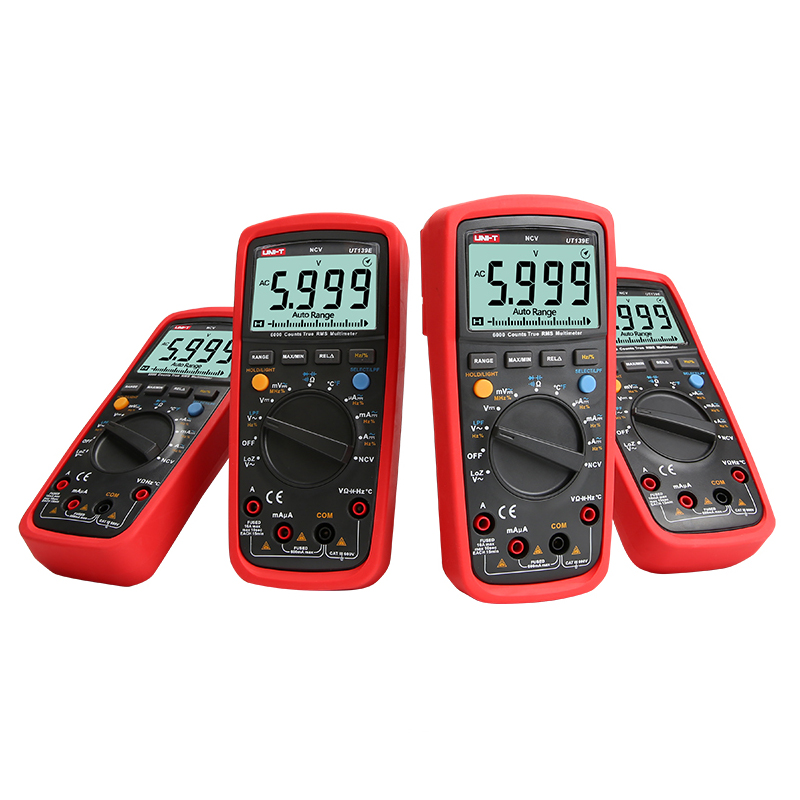 优利德UT139A/B/C/E数字万用表全保护防烧万能表数显多用表电表