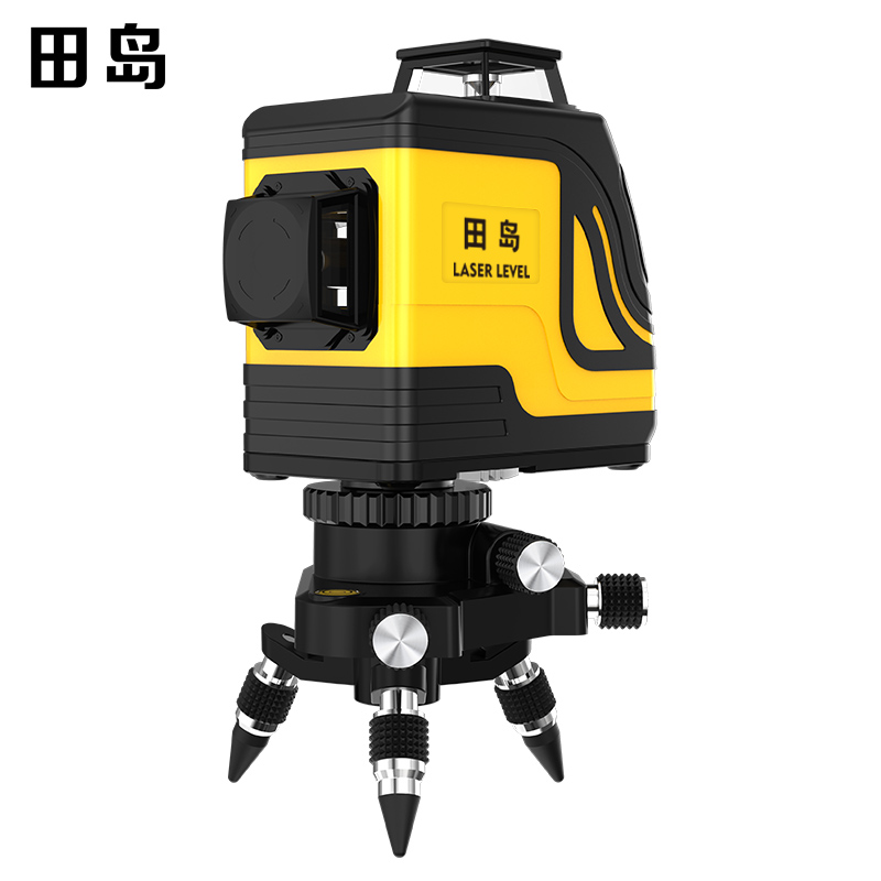 田岛 12线绿光贴墙8线水平仪高精度强光细线红外线激光蓝光平水仪
