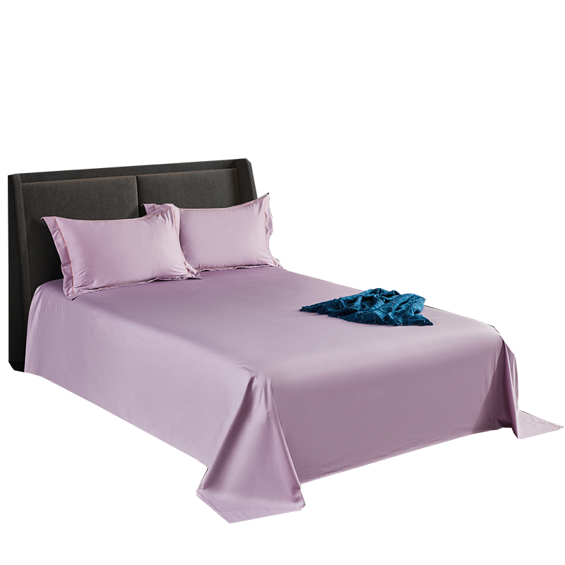 100支匹马棉贡缎床单单件高端奢华1.5米1.8m单双人床全棉被单