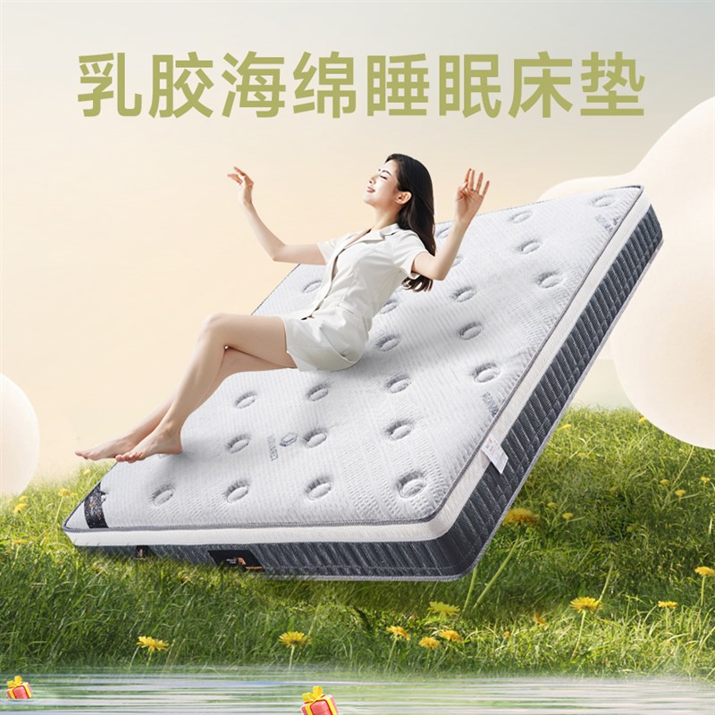 端木赐香乳胶床垫椰棕软硬两用床垫独立袋抗干扰静音弹簧海绵床垫