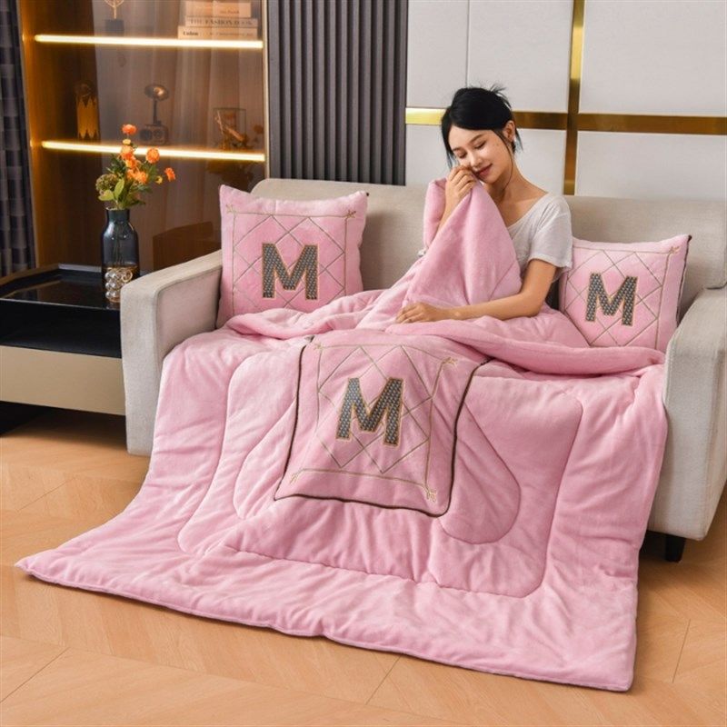 加厚多功能抱枕被子两用毯子靠垫靠枕头被折叠汽车载午睡被,居家布艺,抱枕被,淘宝优惠券,粉丝福利购,淘宝优惠卷