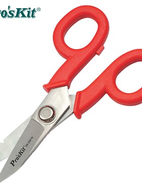 台湾宝工Proskit DK-2047N 电工剪刀 剥线刀 电缆剪 线槽剪
