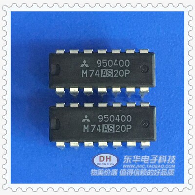 M74AS20P 74AS20 SN74LS20N 74AS系列实物实拍现货IC芯片配单配套