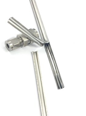 304/316L不锈钢EP管电解抛光管内外光亮镜面卡套管无缝管仪表管