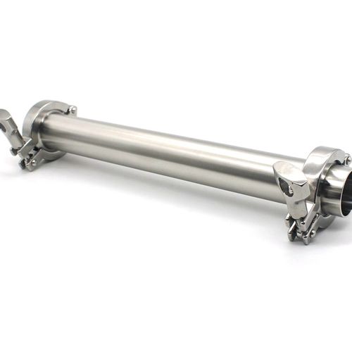 SUS304卫生食品级卡箍快装植物油提取器重量卡箍TC氟橡胶垫25 38