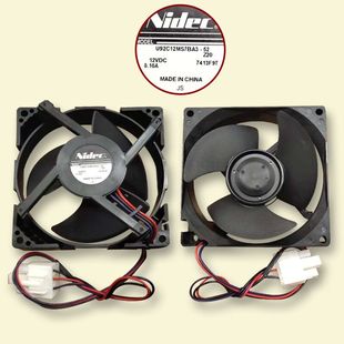 9CM 适用美 NIDEC风扇 冷冻风扇 冰箱风扇U92C12MS7BA3