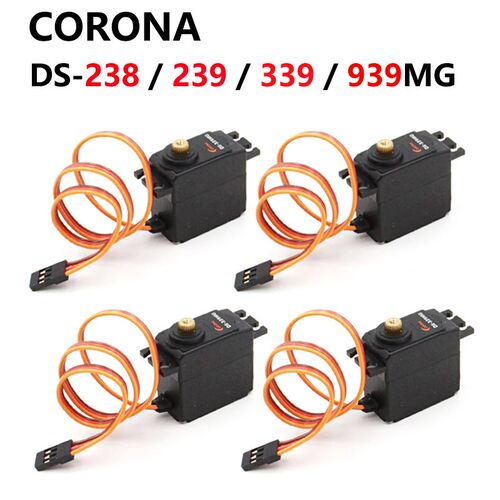 日冠CORONA微金属齿数字舵机伺服器DS939MG DS238MG DS239 339MG