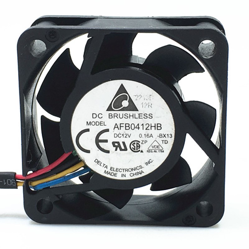 原装台达 AFB0412HB 12V 0.16A 4CM 4015 4线 PWM温控 散热风扇