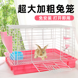 兔笼兔子笼小号大号特大号养殖专用室外室内家用带隔断宠物笼子