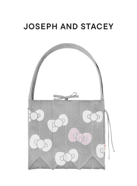 JOSEPHANDSTACEY韩国包包女式2025新款hellokitty包包灰色大容量