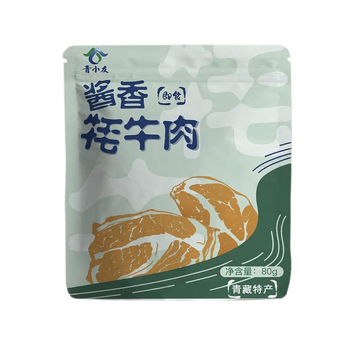 青小友青藏酱香牦牛肉80g即食