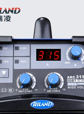 瑞凌ZX7-315GS直流双电压电焊机220v 380v两用宽电压315A电焊机