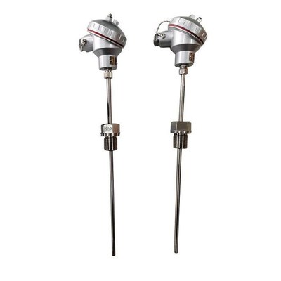 铠装热电阻 wzp2-238 pt100 直径8 L=300*150mm -200-500 M27*2