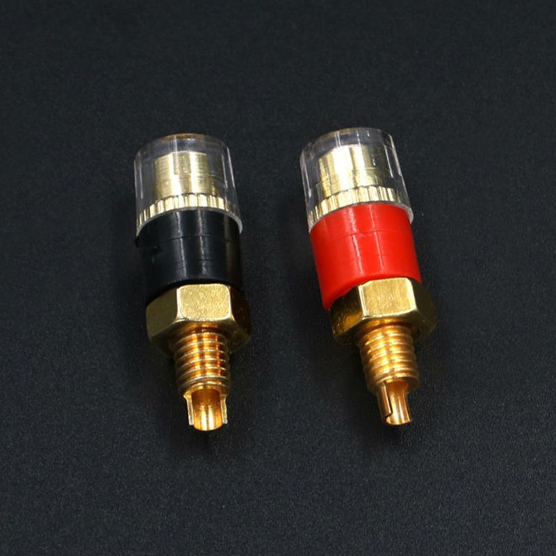 小号水晶 音箱接线柱 输出端子 喇叭 音箱接线柱  7元/一对