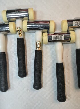 英国雷神牌THOR橡胶白色尼龙柄尼龙胶锤11-716 50mm 铜皮锤安装锤