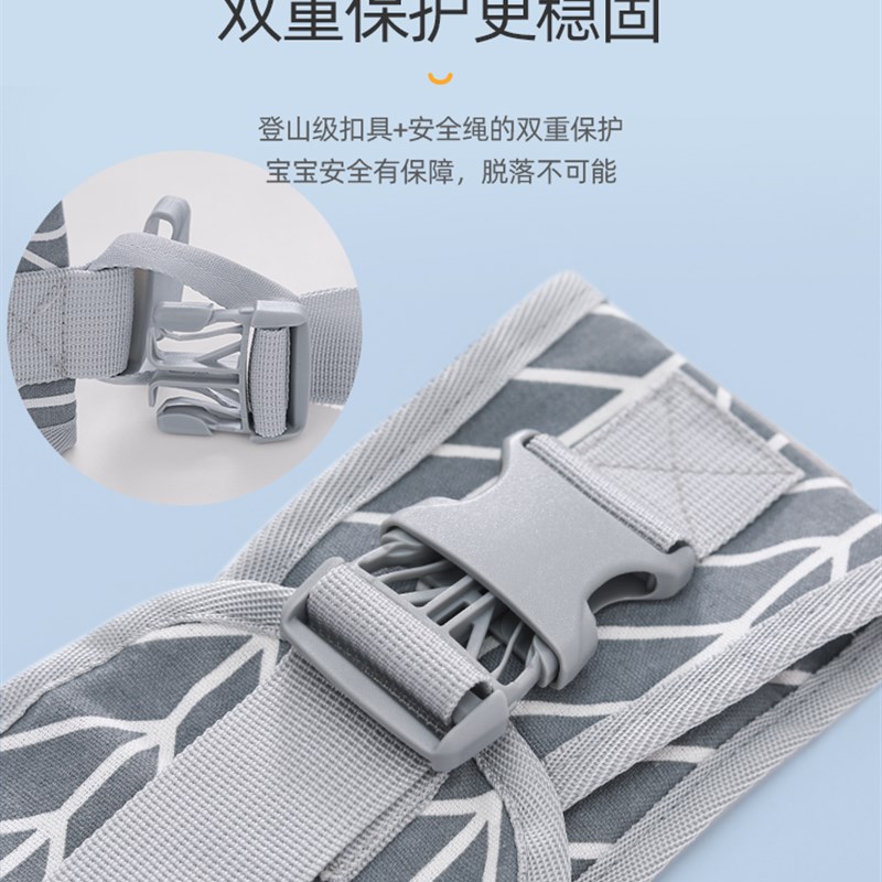 婴儿背带外出简易前抱式抱娃神器背小孩的四季通用大宝背带多功能
