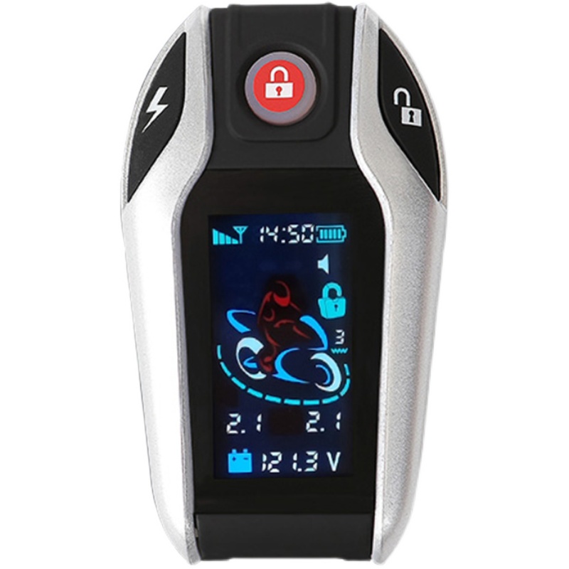 晶码V218SS-PKE靠近通电离开断电电动车双向防盗报警器48到150V