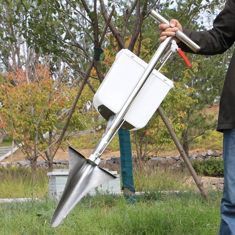 果树施肥器追肥神器农用撒肥料机械工具手动打孔放肥料枪下肥机器