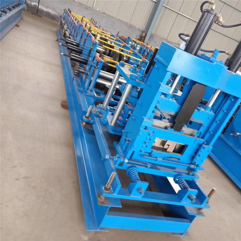 厂家供应钢结构厂房用设备型材高效成型多规格C型钢冷弯机