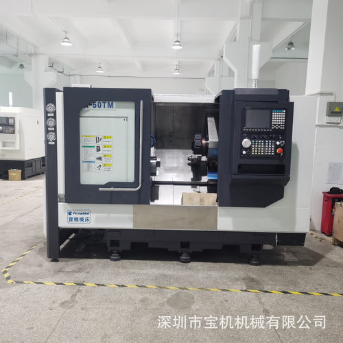 数控车床 刀塔带尾顶，配新代22TA控制系统 Z轴 550mm行程