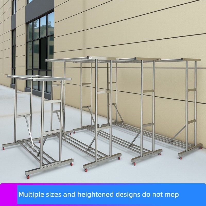 管晾衣架立式家用户外阳台晾衣架简易水管晾衣棒