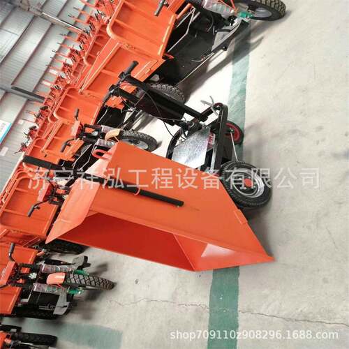 建筑三输开门263动手推车 三开门电动灰斗车方斗斜 斗运电车