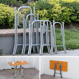 餐桌腿架 桌子支撑架 桌子腿 桌腿支架可折叠桌架 铁艺折叠桌脚架